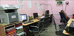 Cyber cafe untuk print